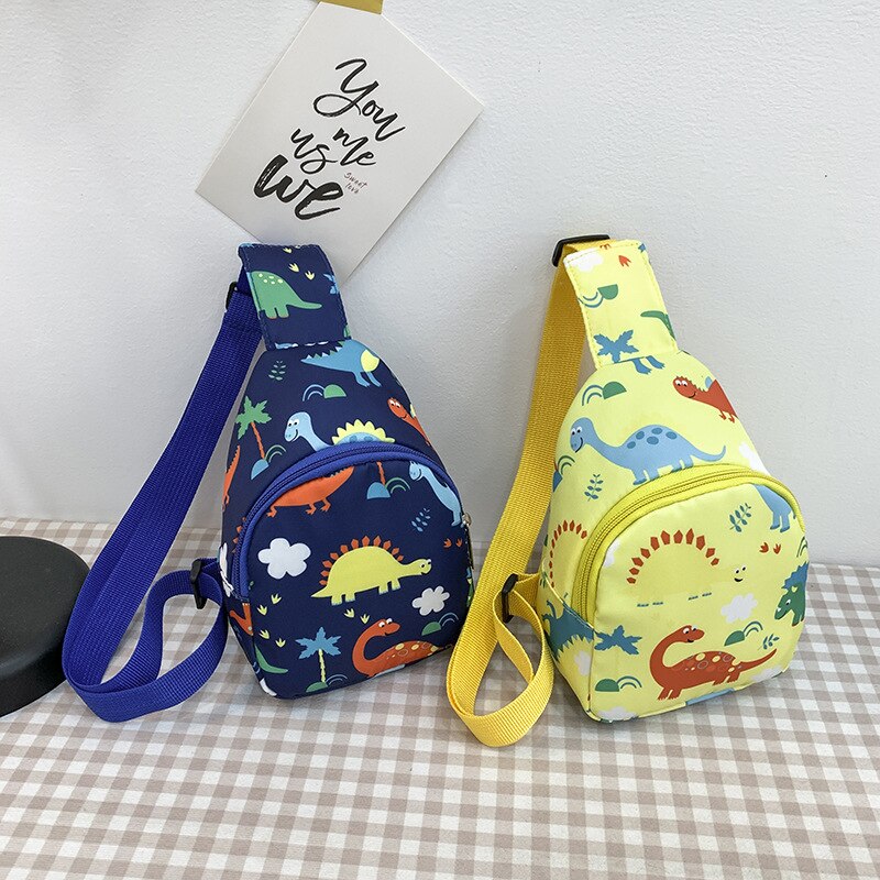 Mini Backpack Purse - เด็กน่ารักไดโนเสาร์ไหล่กระเป๋าเด็กทารกใหม่สบายๆเด็กกระเป๋าเหรียญกระเป๋าถือไนลอนกระเป๋า Messenger ขนาดเล็ก