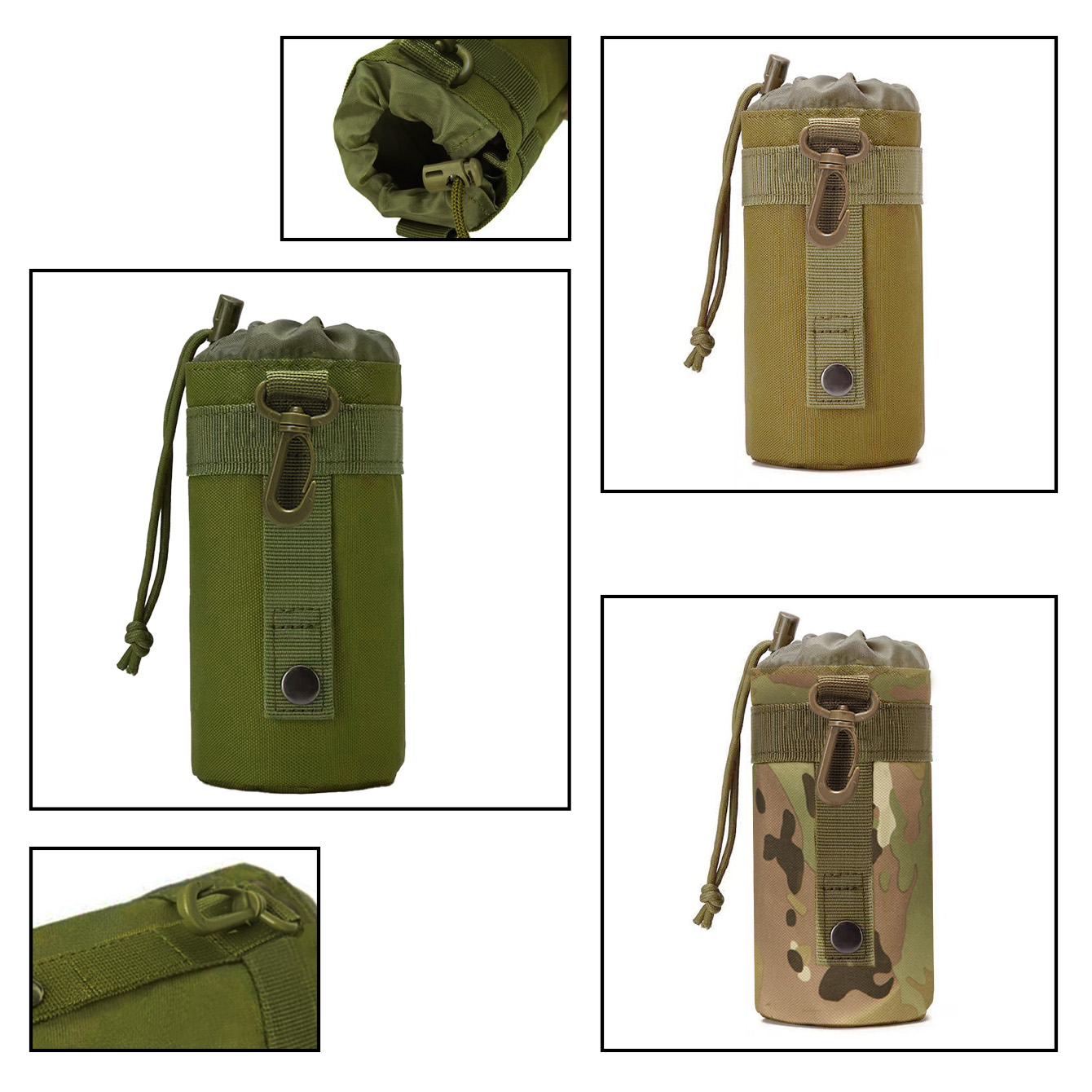 Hydration Pack Outdoor - กีฬาฉนวนกันความร้อนกระเป๋าคาดเอวกาต้มน้ําร้อนกระเป๋าน้ําเหมาะสําหรับเดินป่าตั้งแคมป์เดินป่าฯลฯ