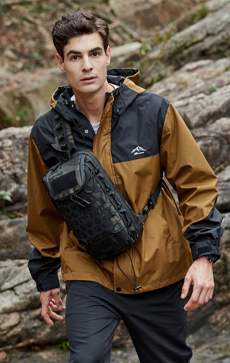 กระเป๋าสะพายข้างแบบยุทธวิธีสำห - Sling Backpack Shoulder บทวิจารณ์และราคา