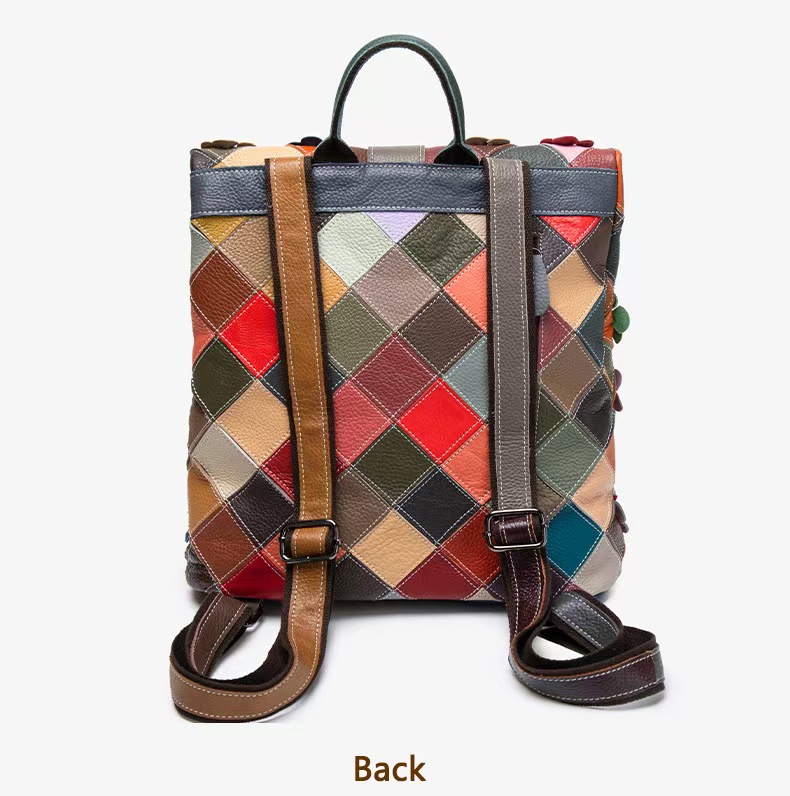 กระเป๋าเป้สะพายหลังหนังแท้สไตล - Leather Backpack Vintage บทวิจารณ์และราคา