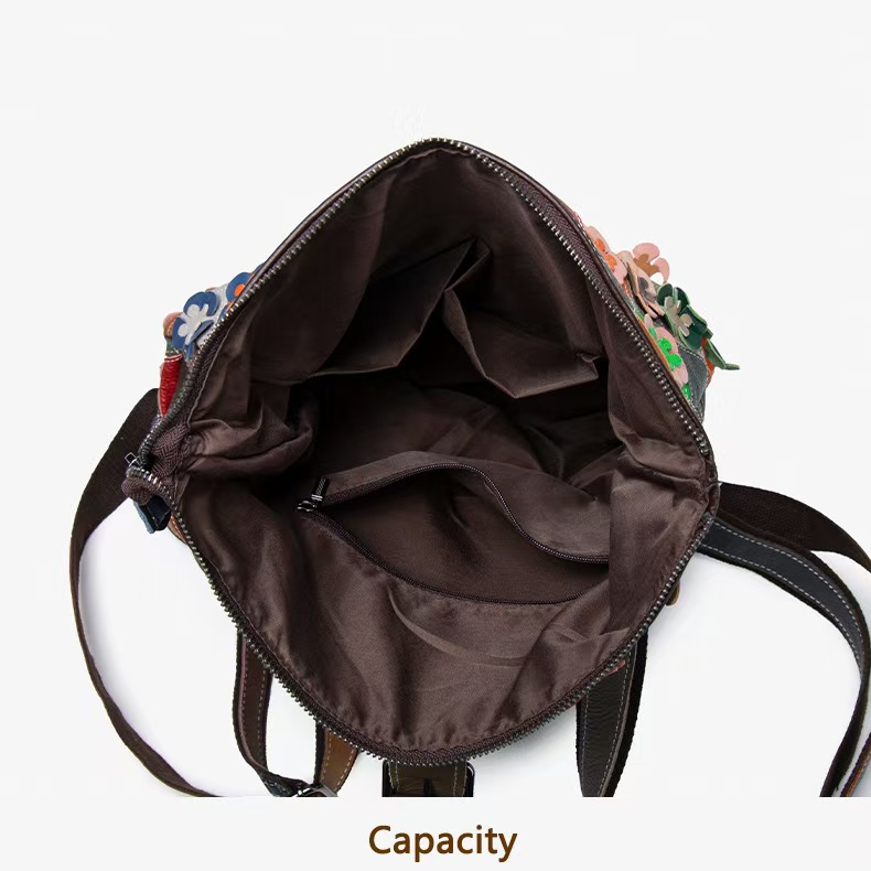 กระเป๋าเป้สะพายหลังหนังแท้สไตล - Leather Backpack Vintage บทวิจารณ์และราคา