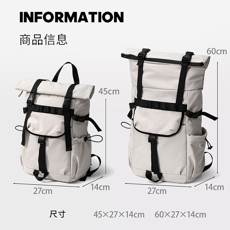 กระเป๋าเป้สะพายหลังแบบขยายได้ส - Hiking Backpack Waterproof บทวิจารณ์และราคา