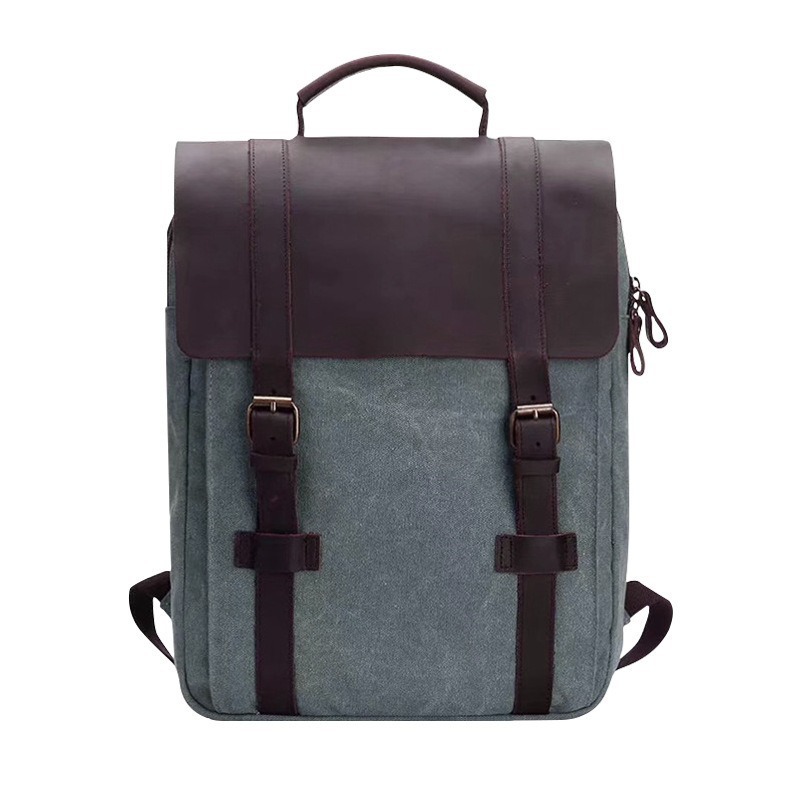 กระเป๋าเป้สะพายหลังแฟชั่น กระเ - Canvas Backpack Casual บทวิจารณ์และราคา
