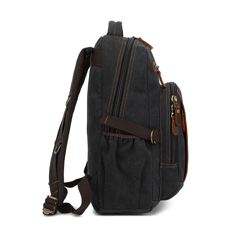 กระเป๋าเป้สะพายหลังลำลองแบบใหม - Canvas Backpack Casual บทวิจารณ์และราคา