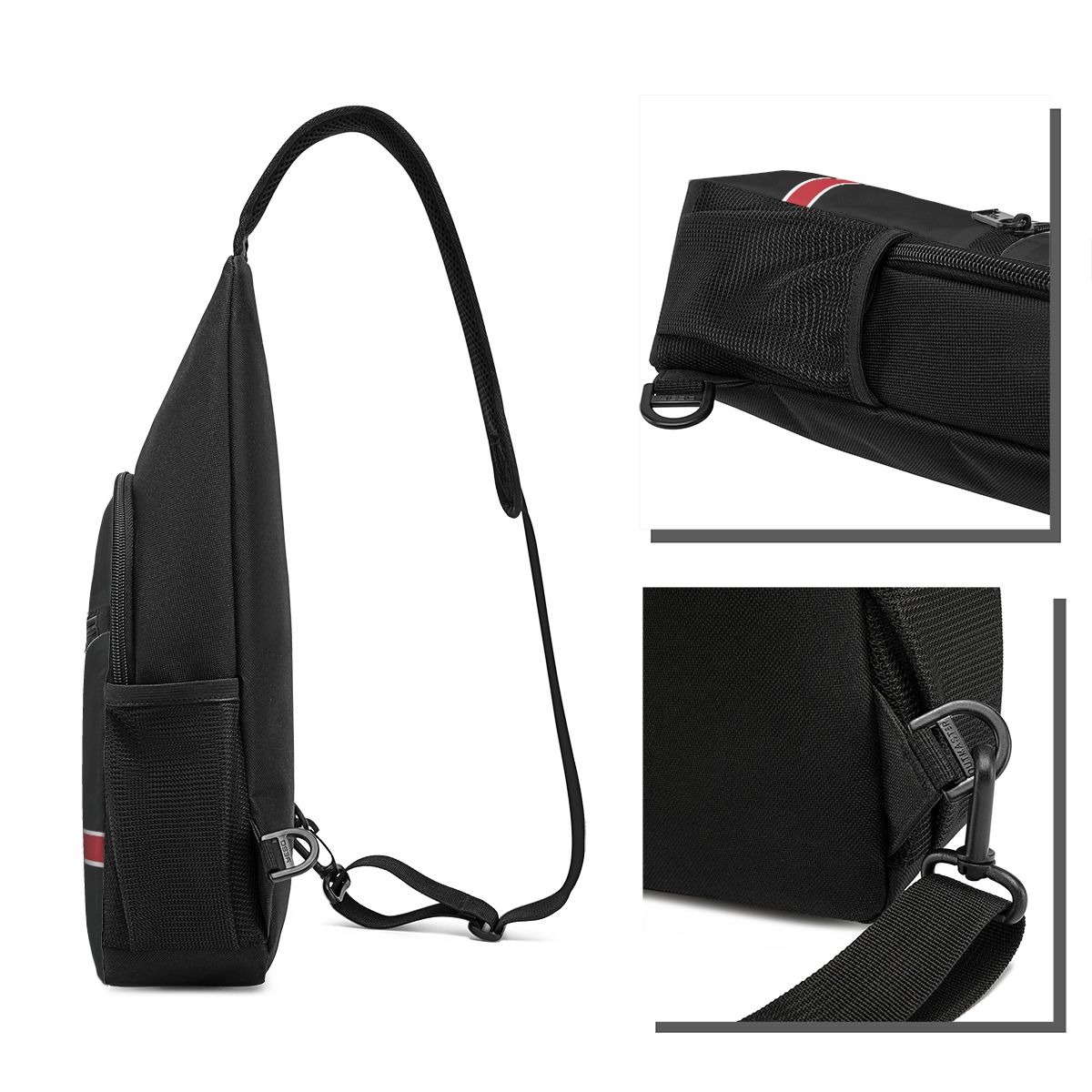 N7 โลโก้กระเป๋าคาดหน้าอกผู้ชาย - Sling Backpack Shoulder บทวิจารณ์และราคา